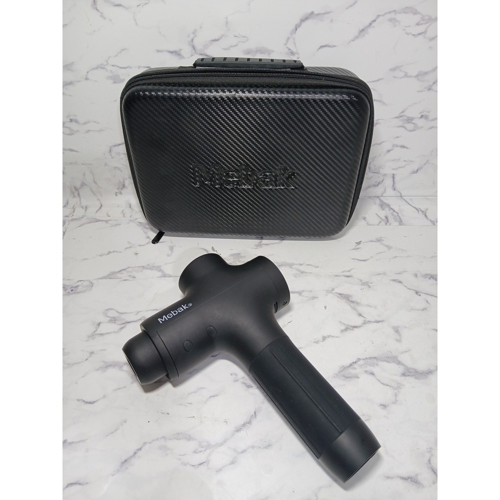 Mebak 3 Massage Gun Deep Tissue Muscle Ache Penetrating Quiet Portable